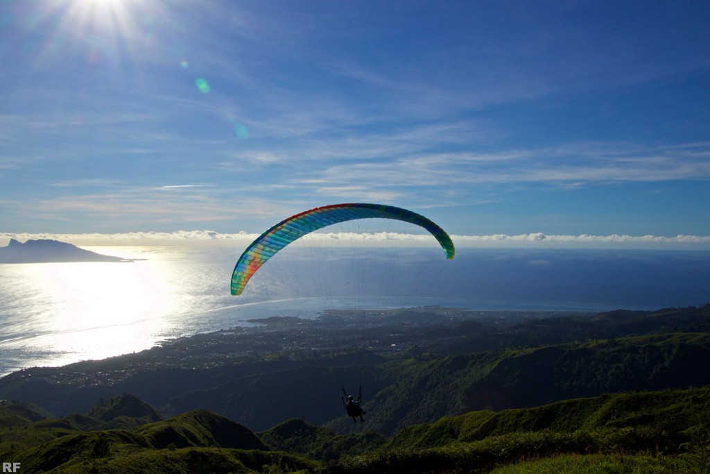 baptême parapente tahiti 2015