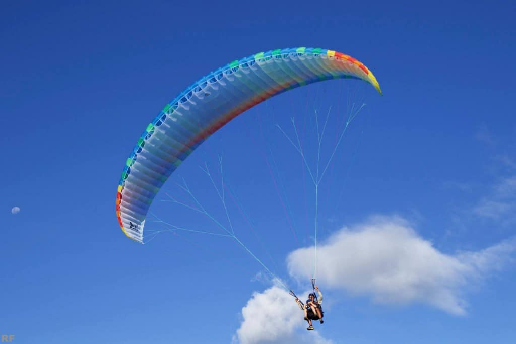 Tandem Paragliding Tahiti
