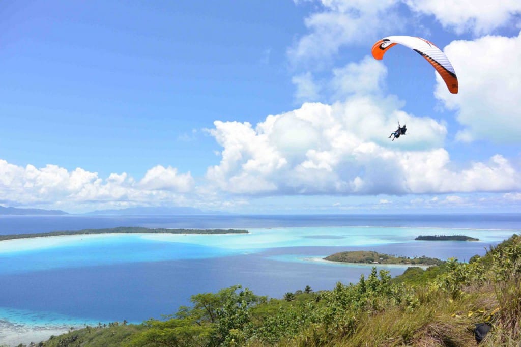 Bora bora parapente